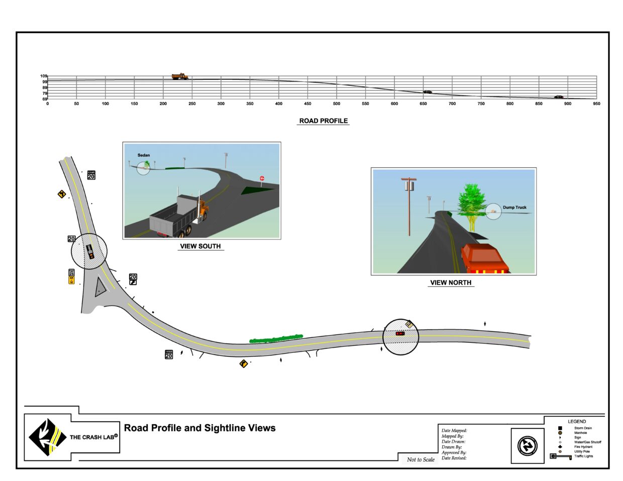 CAD-Road Profile & Sightline Views